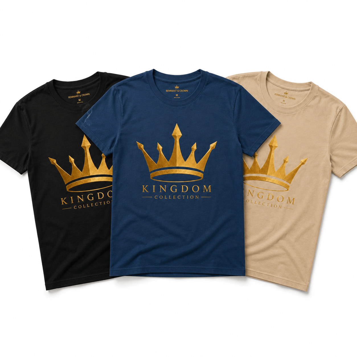 Kingdom Crown TEE | M | | Remnant & Crown | Premium Scripture-Inspired Apparel