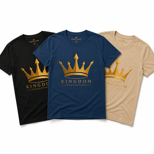 Kingdom Crown TEE | M | | Remnant & Crown | Premium Scripture-Inspired Apparel