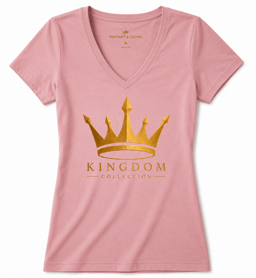 Kingdom Crown women's TEE | XS | | Remnant & Crown | Premium Scripture-Inspired Apparel