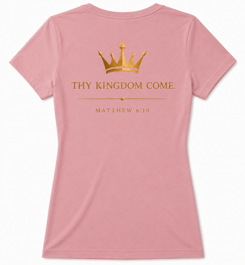Kingdom Crown women's TEE | XS | | Remnant & Crown | Premium Scripture-Inspired Apparel