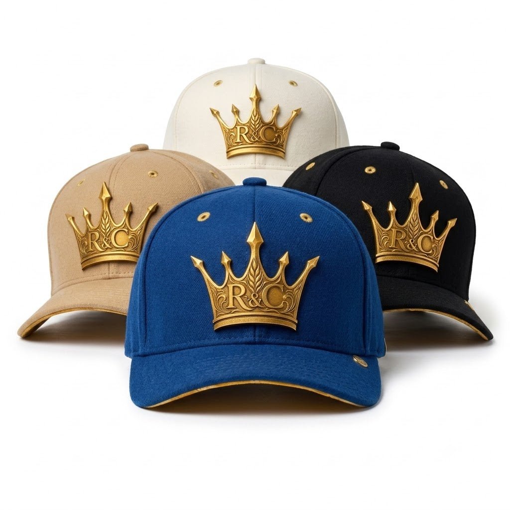R&C Crown hat | Black | | Remnant & Crown | Premium Scripture-Inspired Apparel