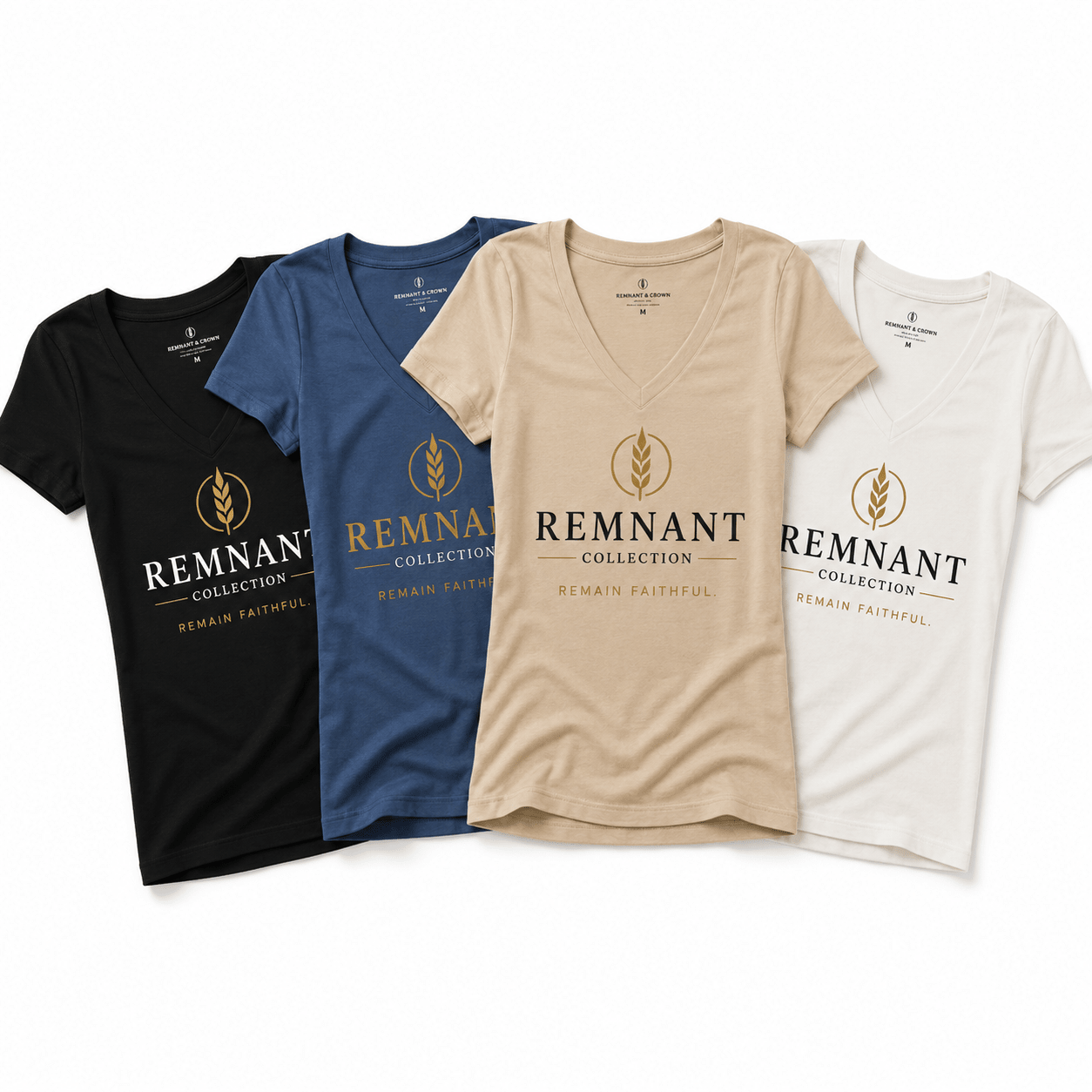 REMNANT Women's TEE | S | | Remnant & Crown | Premium Scripture-Inspired Apparel